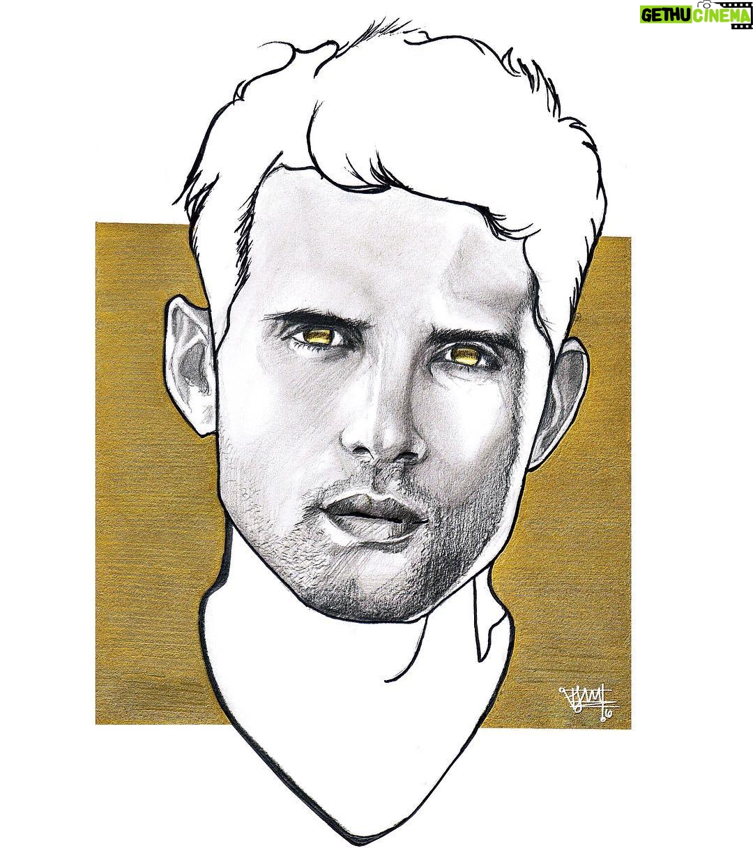Kyle Dean Massey Instagram - Look what @javontaymcelroy drew. Wow! So talented. Thank you!