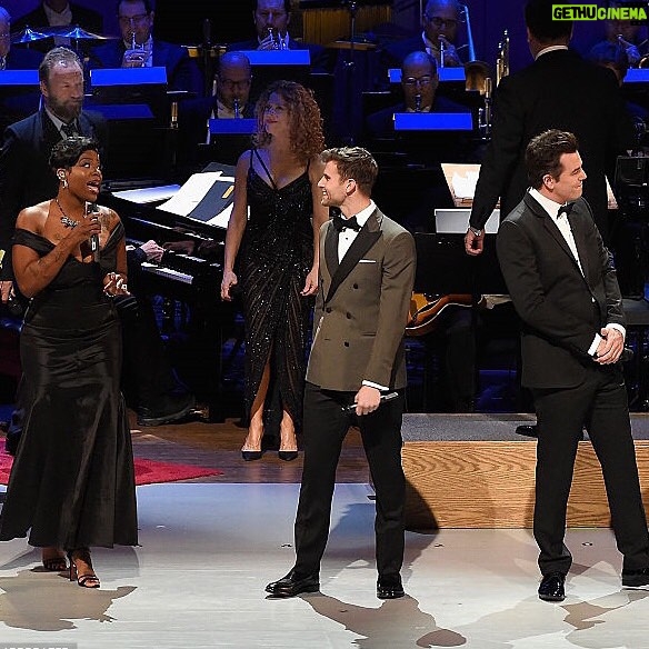 Kyle Dean Massey Instagram - Set your DVR for PBS tomorrow night (Dec. 18th) at 9pm ET for Live from Lincoln Center - Sinatra: Voice for a Century. @sting_insta @suttonlenore @macfarlaneseth @tasiasword @thebillyporter #bernadettepeters #chrisbotti And thanks again for the duds @worldstephenf David Geffen Hall