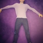 Kyle Dean Massey Instagram - They put me in a purple dressing room today in Amsterdam @pippinmusical @theatercarre Studio Cé