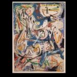 Kyle Dean Massey Instagram - My favorite from the Pollock special exhibit today. MoMA The Museum of Modern Art