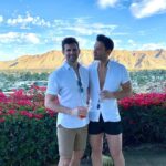 Kyle Dean Massey Instagram - Palm Springs Pride - What a magical city that always celebrates diversity. So happy to call this place our sometimes home. This is the city where @taylorfrey and I were married and it will always be a day my little kid mind back in Arkansas couldn’t have dreamt of. I feel so lucky.