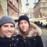 Kyle Dean Massey Instagram – Another great trip with my favorite travel partner @taylorfrey  Life is always an adventure with him. Prague, Czech Republic