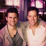 Kyle Dean Massey Instagram - How it’s going -> where we started. If this is what growing old(er) together is like, then I can’t wait for more. 10 years together and 5th wedding anniversary today. Love always to my huz @taylorfrey. Thanks for the photo @benji_riv