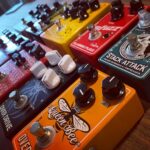 Kyle Greenwood Instagram - Major thanks to @calinetechnology for the hookup on some rad effect pedals for the bass. Check out their page for amazing gear of all kinds! Now I just have to learn how to use them 😂