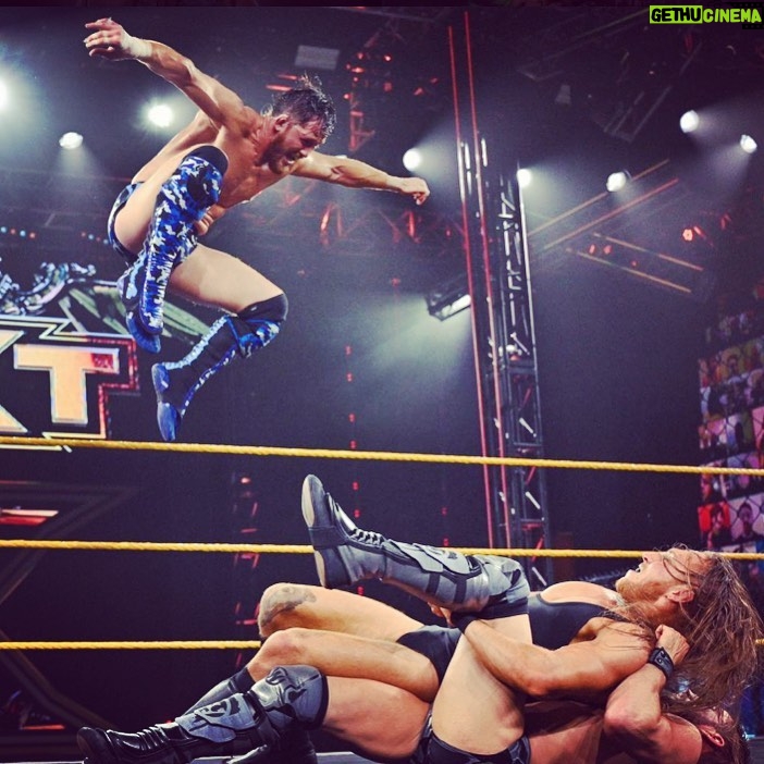 Kyle Greenwood Instagram - Singles match. Triple threat. 3 way dance. Fatal 4 way. 5 way fatality. The path changes but the destination remains the same. NXT Championship. Takeover: in your house.