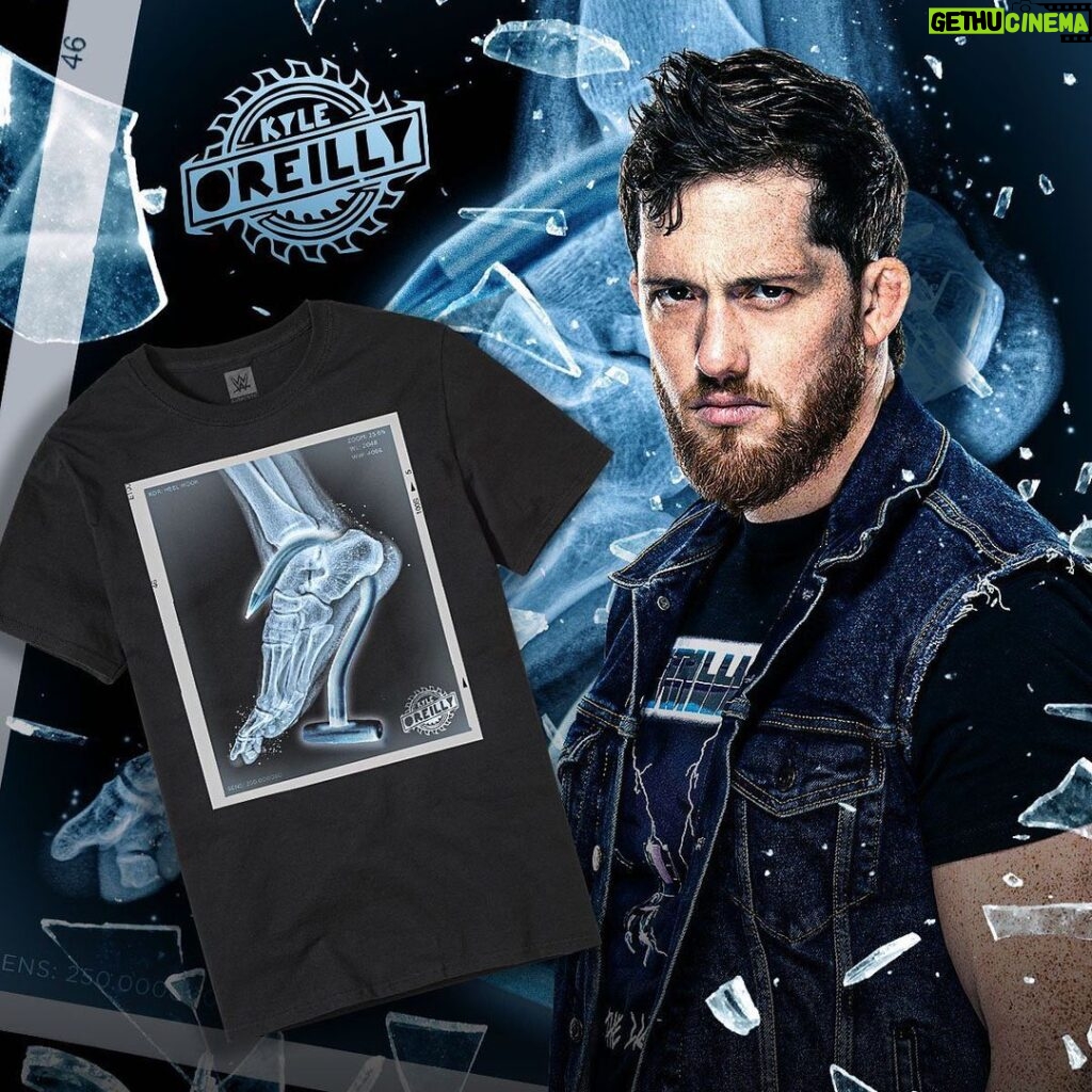 Kyle Greenwood Instagram - Merch alert! Let the World know that you support the legal use of heel hooks with this new KOR shirt available from the NXT Spring collection @wweshop