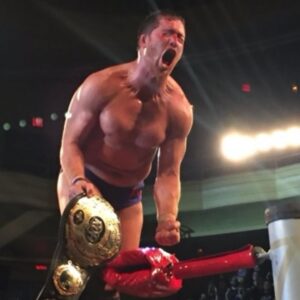 Kyle Greenwood Instagram - Thank-you ROH and @rohcary for giving me an opportunity and for being the launching pad for countless talented people in this industry. So many insane moments and legendary performers have graced an ROH ring, I’m honored to share a small page in their history. #finalbattle