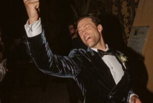 Kyle Schmid Instagram - I love cake, I love this woman, I love velvet and I love dancing. Not in that particular order. 

Fools rush in and it was fantastic. 

So much love.
