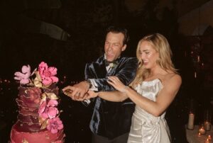 Kyle Schmid Instagram - I love cake, I love this woman, I love velvet and I love dancing. Not in that particular order. 

Fools rush in and it was fantastic. 

So much love.