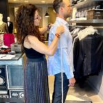Kyle Schmid Instagram - Only the finest bespoke. Getting fitted for my wedding looks with the gang over at @kleinepsteinparker and couldn’t be more excited. I’ve never had a made to measure suit and this won’t be the last. #madetomeasure #bespoke #suit #tux #weddingvibes Klein Epstein Parker