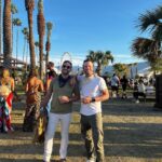 Kyle Schmid Instagram – Fantastic music with amazing friends and loving every minute of it. Coachella Music Festival