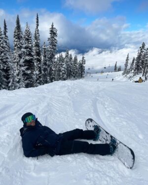 Kyle Schmid Instagram - Whistler always brings the kid out in me. Incredible snow, food, laughs, accents and more laughs thanks to this one. Time to ice some bruises and hit the tub.