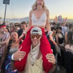 Kyle Schmid Instagram – Fantastic music with amazing friends and loving every minute of it. Coachella Music Festival