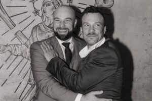 Kyle Schmid Instagram - So excited I peed myself. It happens…shush. My brother tied the knot with his incredible partner of many many years. Couldn’t ask for a cooler, more creative and inspiring sister-in-law in @alongsidepax - you’re the best mom ever. My brother is 7 years younger than I am, and ever since his 20’s he’s been lightyears ahead of me (I still don’t have a real job). Cam, your drive, dedication, loyalty and love for your family is on some superhero level. I’m so proud of you and Chanel. This night goes down in the books as one I’ll remember for ever. 

#wedding #weddingvibes #proudbrother #family #familytime #torontolife #happywifehappylife