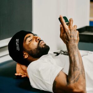 Kyrie Irving Instagram - We building our tribe. 
A11Even. 

♾🥂👋🏾

📸 @revamped.media