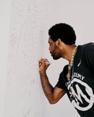 Kyrie Irving Instagram - Write it down, work in silence, then make it look effortless. 

A11Even