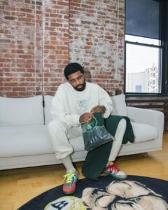 Kyrie Irving Instagram - Universal Pursuit… @herkaiandi Live now herkaiandi.com 🎞 @edotxx