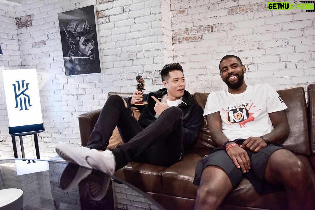 Kyrie Irving Instagram - NickTheReal &a Uncle drew #musiccorner