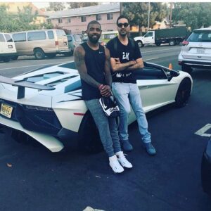 Kyrie Irving Instagram - @nba2k commercial shoot with @ronnie2k 
Can't wait for all of you to see what we have in store!! #NBA2k18