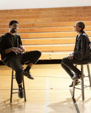Kyrie Irving Instagram - sis-ter-hood 'sistər,hỗod  noun 

def. the feeling of kinship with and closeness to a group of women or all women: 

Today and everyday we honor sisterhood, women, and the queens that inspire the world!
