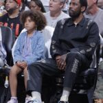 Kyrie Irving Instagram – The next Generation of 
A11Even. Princess Azurie🤞🏾♾❤️🖤

@aseyestudio 
@ninetynineproducts