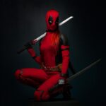 Kytao Instagram - «SUR UN COSTUME ROUGE LE SANG EST INVISIBLE» This photographs are published in my new Artbook « HEROES », the first about cosplay univers. Pré order on my shop online Frenchcut.fr/Artbook [worldwide shipping] @deadpoolette_cosplay #wadewilson #deadpool #cosplay #heroes #frenchcut #kytao FRENCH CUT
