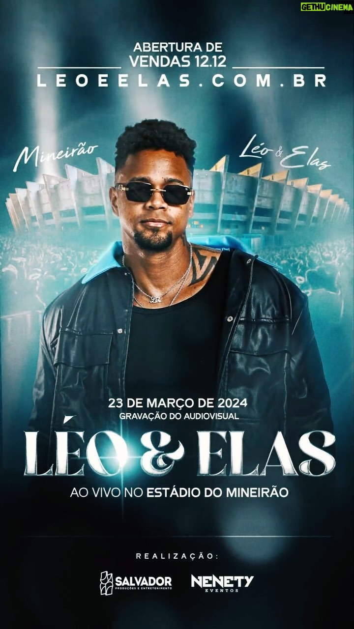 Léo Santana Instagram - Simm, family! Os projetos não param! Convidei algumas das mulheres mais poderosas da atualidade pra fazer parte desse audiovisual que acontecerá ano que vem, dia 23/03, no Estádio do Mineirão em Belo Horizonte/MG. Mais um trabalho que, com certeza, será emocionante e ficará marcado na minha carreira. Já prepara o coração pra curtir porque essa noite promete entrar pra história 🔥🫶🏿 🚨 Abertura das vendas dia 12.12! FIQUEM LIGADOS, porque os ingressos VÃO VOAR! ➡️ Atrações em breve… @ssaproducoes @nenetyeventos #LéoEElas