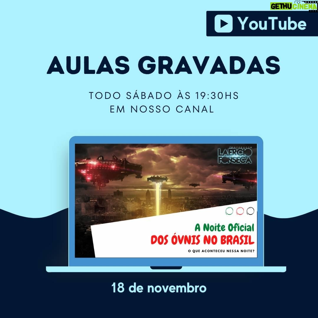 Laércio Fonseca Instagram - Olá pessoal, passando para lembrar que hoje tem conteúdo INÉDITO em nosso canal :) Espertamos por vocês!!! Ajude-nos a passar a mensagem para mais pessoas, envie para quem você acredita que gostará de assistir também😉 #espiritualidade #amor #autoconhecimento #paz #deus #gratidao #medita #espiritismo #energia #sabedoria #positividade #fe #felicidade #vida #magia #universo #terapiaholistica #despertar #prosperidade #luz #consciencia #ufologia #laerciofonseca #espacocaminhodaluz #youtube