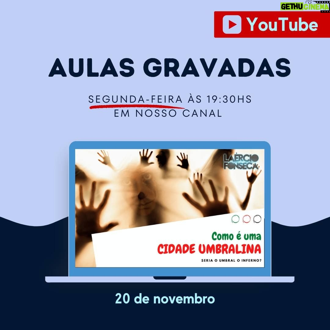 Laércio Fonseca Instagram - Olá pessoal, passando para lembrar que hoje tem conteúdo INÉDITO em nosso canal :) Espertamos por vocês!!! Ajude-nos a passar a mensagem para mais pessoas, envie para quem você acredita que gostará de assistir também😉 #espiritualidade #amor #autoconhecimento #paz #deus #gratidao #medita #espiritismo #energia #sabedoria #positividade #fe #felicidade #vida #magia #universo #terapiaholistica #despertar #prosperidade #luz #consciencia #ufologia #laerciofonseca #espacocaminhodaluz #youtube