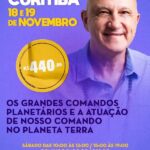 Laércio Fonseca Instagram - Palestra em Curitiba - Ainda da tempo de se inscrever <3 Data: 18 e 19 de Novembro Sábado das 10:00 às 13:00 / 15:00 às 19:00 Domingo das 9:00 às 13:00 Temas Abordados nas Palestras: Os Comandos Planetários do Universo. O Nosso Comando Planetário: O Comando Asthar. O D’Jar: O Sistema Operacional do Planeta Terra. A Grande Atuação dos Comando Planetários no Planeta Terra. Como são Organizados os Comandos Planetários pelas Galáxias. A Grande Missão do Comando Planetário Asthar LOCAL DO EVENTO: Hotel Mabu Curitiba Business Rua XV de Novembro, 830 80020-310 Site do Hotel: https://www.hoteismabu.com.br/hoteis/mabu-curitiba-business INSCRIÇÃO EM NOSSO SITE: laerciofonseca.com.br