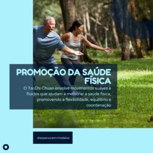 Laércio Fonseca Instagram - O Tai Chi é uma prática holística que oferece uma série de benefícios, não apenas para a saúde física, mas também para a saúde mental e emocional. Sua abordagem suave e centrada na consciência torna-o acessível a uma ampla variedade de pessoas, independentemente da idade ou nível de condicionamento físico.
Se você quer saber mais sobre essa arte milenar e como você pode mudar sua vida através da prática dela em 2024 teremos um Super Curso de Tai Chi com duração de 1ano 😁😍 
O curso será ministrado em 12 módulos, sendo um final de semana por mês (Início sábado às 09:00 e término domingo às 15:30) no Espaço Caminho da Luz em Limeira, interior de São Paulo.
Teremos aulas teóricas sobre a filosofia do Tai Chi bem como todas as práticas corporais e os Katis “WU SAN DJI TAO”, “O GRANDE CÍCRULO” e “KATI DA ESPADA” que consiste em uma serie preestabelecida de movimentos com base nos elementos da natureza e dos animais. 
Para o “Kati da Espada” será cedida uma espada de treino, que o aluno poderá levar para a casa para continuar com as práticas. 
Este curso oferece certificado de conclusão que é valido para ministrar aulas no estilo Wu San Dji Tao.
Esperamos por você!🥰
Maiores Informações em nosso site laerciofonseca.com.br