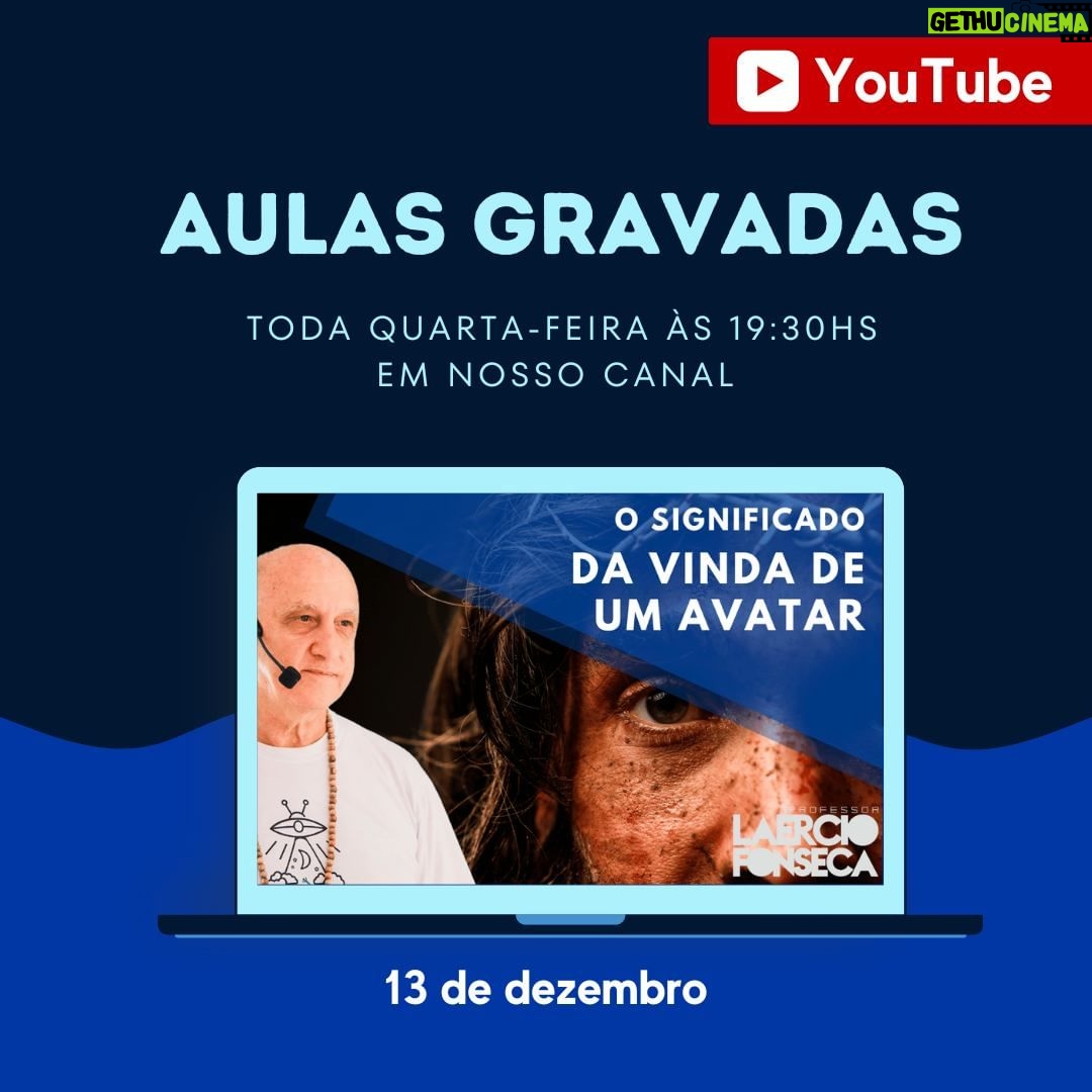 Laércio Fonseca Instagram - Olá pessoal, passando para lembrar que hoje tem conteúdo INÉDITO em nosso canal :) Espertamos por vocês!!! Ajude-nos a passar a mensagem para mais pessoas, envie para quem você acredita que gostará de assistir também😉 #espiritualidade #amor #autoconhecimento #paz #deus #gratidao #medita #espiritismo #energia #sabedoria #positividade #fe #felicidade #vida #magia #universo #terapiaholistica #despertar #prosperidade #luz #consciencia #ufologia #laerciofonseca #espacocaminhodaluz #youtube