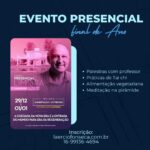 Laércio Fonseca Instagram - Já planejou como será sua passagem de Ano Novo, caso queira algo diferente, embarque conosco nesse evento inesquecível que pode mudar sua vida. *A Chegada da Nova Era e a Entrada do Mundo para Era da Regeneração* Veja nossa programação de atividades: SEXTA-FEIRA 08:00 às 09:00 – Café da Manhã 09:30 às 10:30 – Apresentação do grupo e bate-papo com o professor Laércio 11:00 às 12:30 – Palestra: O DESPERTAR DO ESPÍRITO 13:00 às 14:30 – Almoço Vegetariano 15:15 às 16:30 – Atividade vinculada ao encontro* 17:00 às 18:30 – Palestra: A NOVA ERA E O FIM DA LEI DO KARMA 18:00 às 19:00 – Aplicação de Tchi Kung na pirâmide com o instrutor Gustavo 19:30 às 20:30 – Jantar Vegetariano 20:30 às 21:30 – Intervalo para banho e descanso 22:00 – Meditação com Vigília Ufológica SÁBADO 08:00 às 09:00 – Café da Manhã 09:30 às 10:30 – Prática ao Ar livre: Religare Relax com instrutor Gustavo 11:00 às 12:30 – Palestra: RELACIONAMENTOS AFETIVOS A LUZ DAS NOVAS LEIS PLANETÁRIAS 13:00 às 14:30 – Almoço Vegetariano 15:15 às 16:30 – Atividade vinculada ao encontro* 17:00 às 18:30 – Palestra: A VERDADEIRA MUDANÇA NO HOMEM E NO MUNDO 18:00 às 19:00 – Aplicação de Tchi Kung na pirâmide com o instrutor Gustavo 19:30 às 20:30 – Jantar Vegetariano 20:30 às 21:30 – Intervalo para banho e descanso 22:00 – Meditação com Vigília Ufológica DOMINGO 08:00 às 09:00 – Café da Manhã 09:30 às 10:30 – Prática ao Ar livre: Religare Relax com instrutor Gustavo 11:00 às 12:30 – Palestra: OS EXTRATERRESTRES E SUA AÇÃO NA GRANDE MUDANÇA PLANETÁRIA 13:00 às 14:30 – Almoço Vegetariano 15:15 às 16:30 – Atividade vinculada ao encontro* 17:00 – Perguntas e Respostas com o professor Laércio 19:30 às 21:00 – Intervalo para banho e descanso 21:00 – Ceia de Ano Novo Após as 22:00 – Show da Virada com o Professor Laércio e Banda 00:00 – Comemoração de Ano Novo SEGUNDA-FEIRA 09:00 às 10:00 – Café da Manhã Coletivo com todos os participantes 10:00 – Encerramento das Atividade