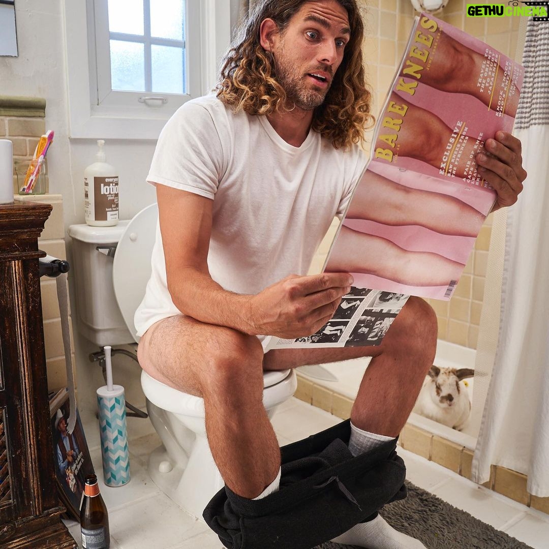 Lachlan Patterson Instagram - had so much fun stretching this premise with the master @mattmisiscostudios. Thank you @goodfeeddog. Get a signed copy for your coffee table today. Link in bio.