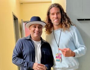 Lachlan Patterson Instagram - Opening for @russellpeters in my hometown last night was special. This man truly deserves all of his success. Such a generous, hardworking talent. This is his 8th visit to Rogers Arena and he killed it.  Get your tickets Canada.  ACT YOUR AGE TOUR.  Link in bio. #russellpeters #actyouragetour @startingfromscratch I'm at Timmy Ho's u need anything?