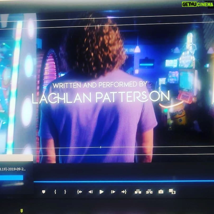 Lachlan Patterson Instagram - Some shots from pre&post production of my Comedy Special Dark White. 1. 1 month before taping. Me transcribing my set with one hand. My little guy is 3 months. 2. Experimenting with fonts. This one is terrible. I did not use. Can't remember what it's called. 3. In command of the ship. Sean Oakley trying to remove the sound of a sqeaky door throughout the entire special. He's a master. You won't hear it. 4. Beers and edits with director @broncobenshea? Why not. 5. Lost my kid on that joke. @stublen1138 tryin to fix it in post. 6. Director @broncobenshea trying hard to hug co-editor @stublen1138. 7. Last minute safe edits at me casa with @stublen1138