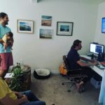 Lachlan Patterson Instagram - Some shots from pre&post production of my Comedy Special Dark White. 1. 1 month before taping. Me transcribing my set with one hand. My little guy is 3 months. 2. Experimenting with fonts. This one is terrible. I did not use. Can't remember what it's called. 3. In command of the ship. Sean Oakley trying to remove the sound of a sqeaky door throughout the entire special. He's a master. You won't hear it. 4. Beers and edits with director @broncobenshea? Why not. 5. Lost my kid on that joke. @stublen1138 tryin to fix it in post. 6. Director @broncobenshea trying hard to hug co-editor @stublen1138. 7. Last minute safe edits at me casa with @stublen1138
