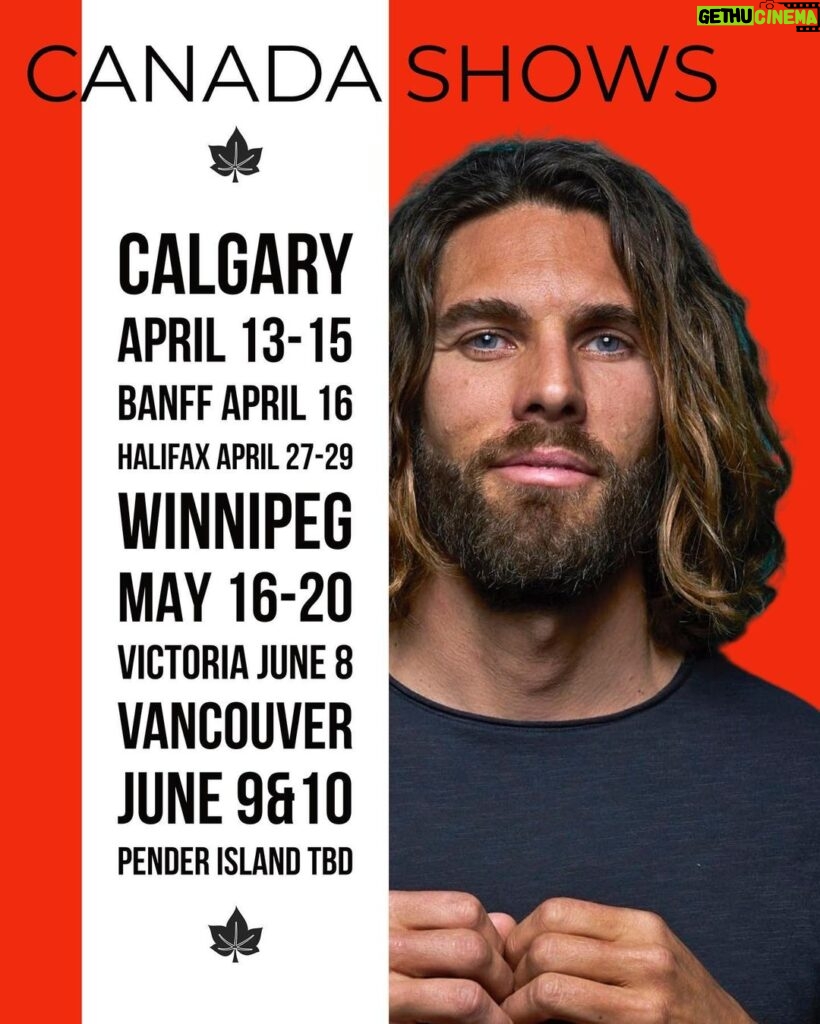 Lachlan Patterson Instagram - Comin home guys. Can't wait. Starting this week in Calgary. Tix link in bio. More shows to be added. Stay tuned.