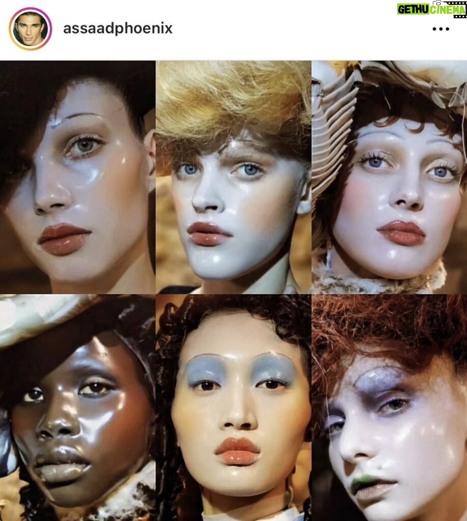 Lady Bunny Instagram - Sorry, Madison Margiela and Pat McGrath! You did not just revolutionize fashion make-up with your “glass skin” look. When I originated this look at age 16, I called it “The Cumshot.” So don’t even feel yourselves like that!