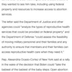 Lady Bunny Instagram – This is from a CNN article after Roe was overturned. As you can see, 20 Dem legislators wrote to Biden to investigate other options. And AOC urged Biden to take the babiest of baby steps by using federal lands to house abortion clinics. 

Was Biden willing to take this babiest of steps? Was he able to? If not, why on earth would you dream that Biden, who is now campaigning on securing abortion rights, would do anything he wouldn’t do in 2020? He didn’t want to ditch the filibuster or stack the Supreme Court. 

Also, I understand wanting to fight Republicans on this issue. But what would be different if Biden wins again? Why would he be willing to skip baby steps, to ditch or reform the filibuster, and/or stack the courts? Is he being honest if he doesn’t admit that without larger majorities in Congress, Biden can’t keep his promises?

Are there abortion advocates demanding this before they’ll vote for Biden? This issue is so important that Dems did better than expected in the 2022 midterms because of it. But those who care about this issue need to get firm commitments from a conservative, catholic president with an iffy record on abortion before promising their votes to him. That’s the only thing politicians understand besides $. 

And Joe doesn’t have a record of keeping promises. That’s why Dems are forced to campaign 4 years later on the 2020 agenda which mostly didn’t get done. I’m all for securing abortion rights. I just don’t see a firm commitment to that beyond the promises of a man who also promised a 2k stimulus check if GA voters put 2 Democrats in the Senate. which turned out to be only $1400.