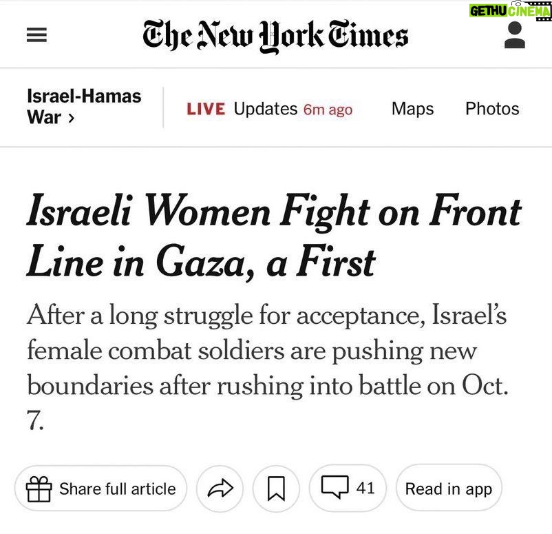 Lady Bunny Instagram - Only the identity politics-obsessed hacks at the "liberal" NY Times could try to put a positive spin on genocide in Gaza by claiming that women are now helping to murder 24,000 Palestinians. And that’s a plus? Werk! We have inclusive murderers now! As journalist Rania Khalek pointed out on twitter: "These female soldiers belong to a military that is starving pregnant Palestinian women of food and water, forcing Palestinian women to have c-sections without anesthesia while killing their premature babies." You go, girls! Girl power destroying girls and boys! NY Times, spare us your devious and wrongheaded girl boss crap. You don't dress up genocide, which Israel is now on trial for in the world's highest court, by saying that females are now accepted as land thieves and genociders amongst their ranks, too. I’m not saying that women being allowed to fight in Israel’s army isn’t an advance for the Israeli army—it is, if that’s what Israeli women want. But this “triumph” is attempting to sugarcoat genocide. That’s less of a victory for women—and more of a defeat for humanity.