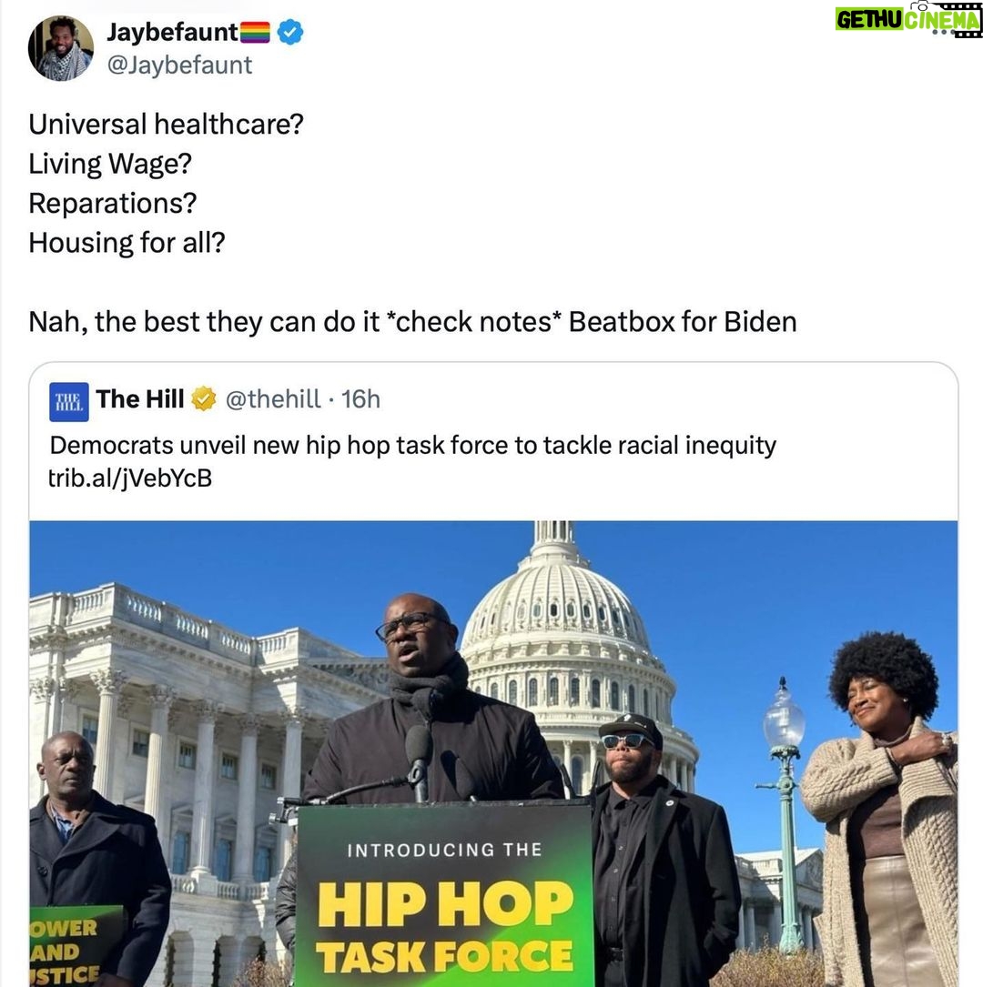Lady Bunny Instagram - Most black voters pull the lever for Democrats in every election. In 2016, 7% voted for Trump. In 2020, that went up to only 8%. Wanna know what it is now? Between 17-21% of black voters supporting Trump. 20% said they’d vote for someone else besides either major parties’ candidates. My twitter buddy Jay nails it in this tweet. Not only did black voters not get any of the big ticket items he listed in his tweet, they got nothing except Ketanji Brown and Juneteenth. Biden’s conservative Democrats didn’t cancel but a fraction of student debt, after claiming that he’d cancel all the debt at HBCUs. The $15 min wage would’ve helped women of color the most, who Dems love to claim “Vote like you’re a black woman—they saved us! When will Dems return the favor? Biden was not willing to stack the courts or to even modify the filibuster to get The George Floyd Act passed, with a Dem majority in both houses of Congress. Democrats get the lion’s share of black votes, and get very little in return. Biden told Georgia voters that if they voted in Senators Ossoff and Warnock, that he’d send out a $2k stimulus check. Well, both won, but people got a $1400 check instead because Biden lied again at his term’s start. Yet we see senators so eager to vote for Ukraine/Israel aid that they literally just stayed up all night to transfer our tax $ to help people outside this country—some of whom many don’t want to help. Trump’s unlikely to pass a higher min wage or push for the George Floyd Act if he wins, so Dems blew it. What will loyal black voters get instead? A hip-hop task force, because music pays your bills? That’s actually better than last week’s video Biden released of him visiting a black family who he’d bought fried chicken for. (I’m not kidding.) This level of pandering is right up there with Hillary Clinton’s infamous hot sauce. And you know what? If you’d passed 1/4 of what you promised black voters or voters of any other kind, you could brag on your many achievements, not embarrass yourself with stunts like these. Biden needs black voters to win, yet he refused to earn their votes at his own candidacy’s peril. And at the reputation of the Dem party.