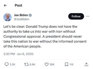 Lady Bunny Instagram - Here’s Biden in 2020 tweeting that Trump didn’t have the authority to do precisely what he’s doing now. This is why people hate politics.