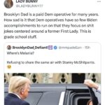 Lady Bunny Instagram - When you donate to Democrats, at least some of your dough goes to morons like this to create “scandals” like Where is Melania? It has zilch to do any policy on either side.