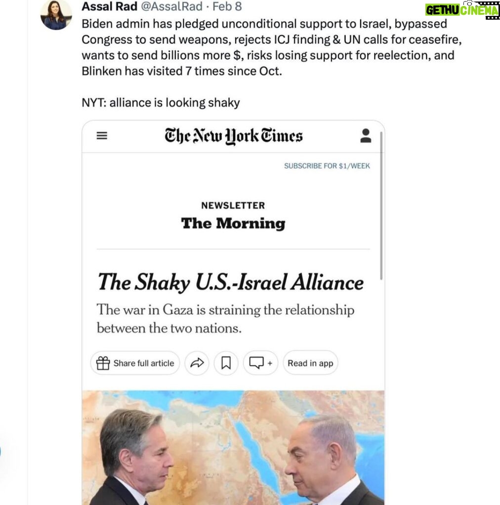Lady Bunny Instagram - Great example of news so slanted that it gives the opposite impression of what is true. Biden is funding the genocidal war in Israel. But The NY Times seeks to trick us into thinking Biden is putting up a fight, or that he’s had enough of Netanyahu. I think he cursed him last week as a ‘bad f#cking guy.”This is all designed to fool you into thinking there’s some sort of pushback from Democrats vs Israel as the world opens its eyes to the ugly situation there. Biden has to pretend that his Israel policy is different from Trump’s or Haley’s. It isn’t. And all the pundits who sold Genocide Joe to you as a kindly uncle from Scranton who would give us a much-needed break from the chaos of Trump’s term were liars. If the US and Israel had a shaky relationship, we would be stopping aid, or at least conditioning it. A late Bernie Sanders has just suggested this. Too bad he waited for 3 months until tens of thousands of Palestinians were killed to speak out. And if Bernie wanted to truly exert pressure on the administration, he could unendorse Biden until changes are made. But that would require backbone, of which Bernie has none. With the exception of Rashida Tlaib, is Palestinian, and Cori Bush, the Squad is falling in line just like Bernie did.