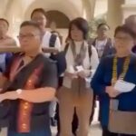 Lady Bunny Instagram - Here we have Israeli men and their sons walking by a bunch of Asian Christians who are carrying a cross—and spitting on them. Now, with video clips like this, much like with Drag Race’s infamous edits, we don’t see what happened with this group prior to filming. Maybe the Asians had just robbed them! Unlikely, I know, yet possible. I know I always pick up a giant cross and carry it around after I’ve robbed people. They never even suspect me cuz that cross throws them right off. So are Israelis racist towards Asians? Are they not tolerant of other religions? Or both? I can’t say. But I would guess this vile behavior comes from the kind of Jewish faith which considers Jews to be God’s chosen people, therefore anything goes. They can steal land, implement apartheid, lie out they nose, carry out genocide and spit on people of different races and religions. The Zionist delusion is now front and center in world affairs. And while still upheld by Western institutions, much of the international community have recognized this hateful outlook for exactly what it is. Imagine a religion/mindset which tells you it’s ok to spit on people! Or that you actually should spit on certain people because you dream that you’re superior. We’re all equal, and no one is special because of the dusty old book of fairy tales which they chose to adopt. And I’ve heard plenty of Christians argue that unless you’re “saved” you’re going to hell. These religious nuts have never heard of “Do unto others”. Isn’t that a basic tenet of most religious and of civil society—don’t spit on anyone unless you’d don’t mind catching a big spit wad on your face!