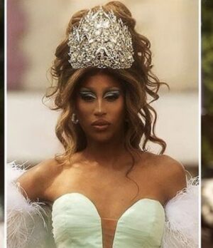 Lady Bunny Instagram - Priyanka is part of We’re Here’s new line-up on HBO coming April 26th. I am loving a rhinestone bag worn as a free-form tiara! “I put my purse in my wig.” Innovative, yet not at all light.