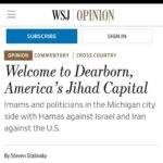 Lady Bunny Instagram - I would say this headline is clearly Islamophobic, and from a major news outlet. Just because someone in Dearborn worships at a mosque, doesn’t mean they are automatically terrorists, or involved in any jihad at all. Has there been any jihad in Dearborn or Michigan? This is truly outlandish! But there’s nothing like streaming images of their relatives being dragged from rubble to radicalize youth to a point where they’d be more likely to join with jihadis. The US can’t fund a genocide and not expect repercussions for years to come. I wish that the WSJ, since it’s so concerned with routing out jihad in Michigan, might question the fact that just such a radicalization will result from the hawkish policies advocated by their paper. Are there extremists in the Muslim community who seek jihad? Sure! But not average Muslims, any more than a fairly small community of snake-handling Christians represent average ones. Or like the large group of evangelicals who seek war in the Holy Land in order to hasten the rapture.