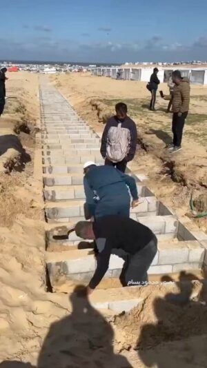 Lady Bunny Instagram - Would you think that digging mass graves for the 100 Palestinians killed yesterday are the kind of sight which might accompany a genocide?
