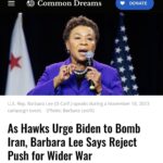 Lady Bunny Instagram - California Democrat Barbara Lee led the way back in the early 2000s when she refused to vote to fund George W. Bush’s wars. In return, Barbara was maligned by left and right, receiving hate mail. Democrats kept her off of committees as a punishment for years. I’m thrilled that Ms. Lee has boldly found her voice again.
